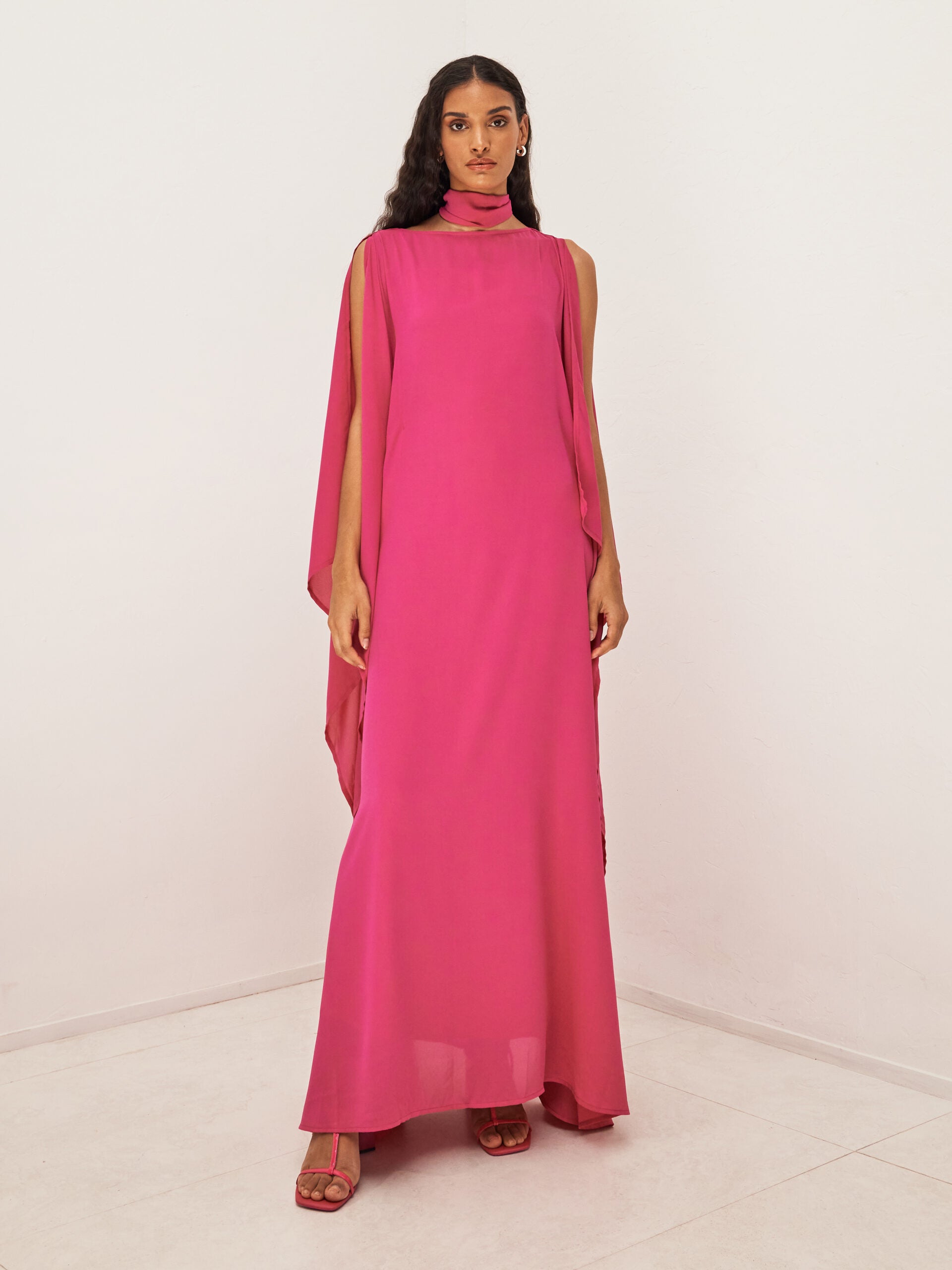 Chiffon Split Sleeve