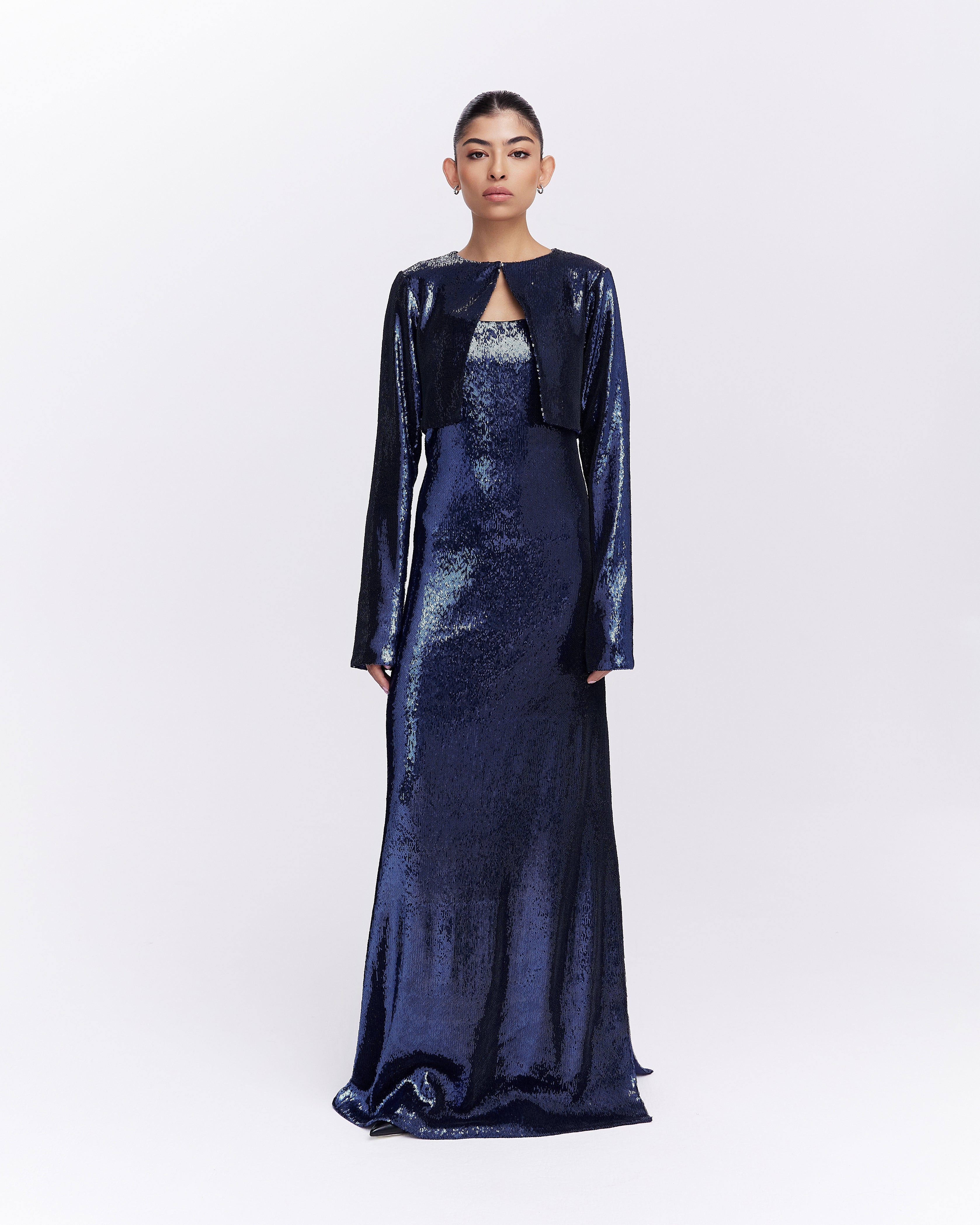 Midnight Frame Sequin